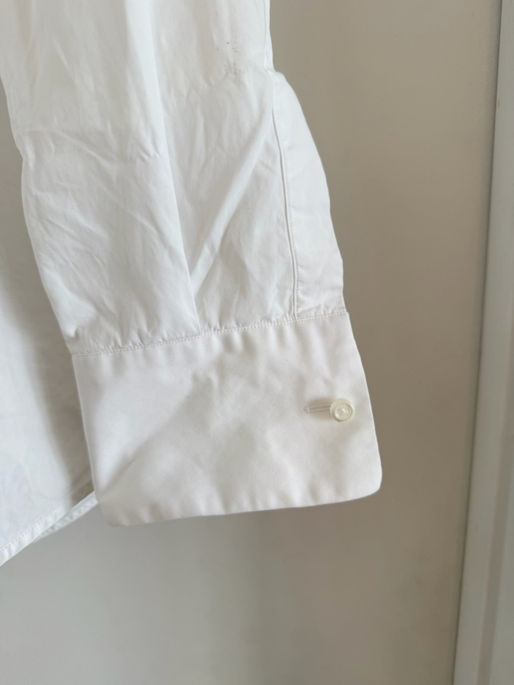 DSQUARED White Men's Long-Sleeve Button-Up Shirt - Picture 5 of 5